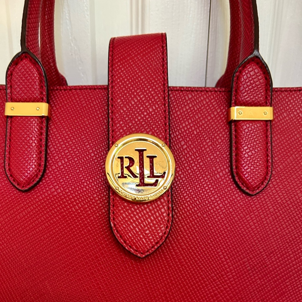 Ralph Lauren Red Shoulder Bag